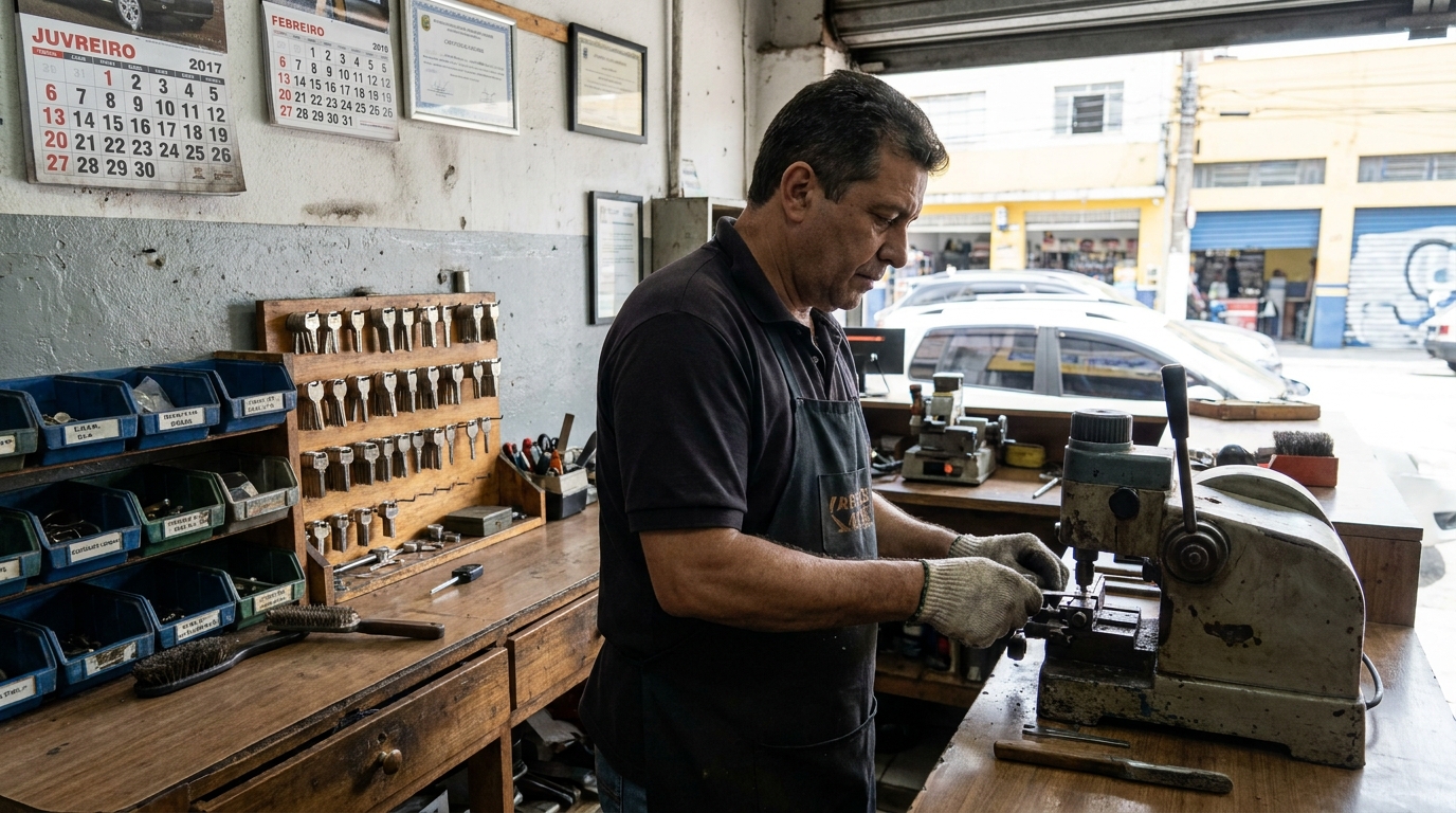 Chave Presencial (Smart Key) em Maringá‑PR