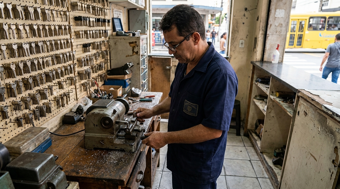 Cópia de Chave de Cadeado em Maringá‑PR