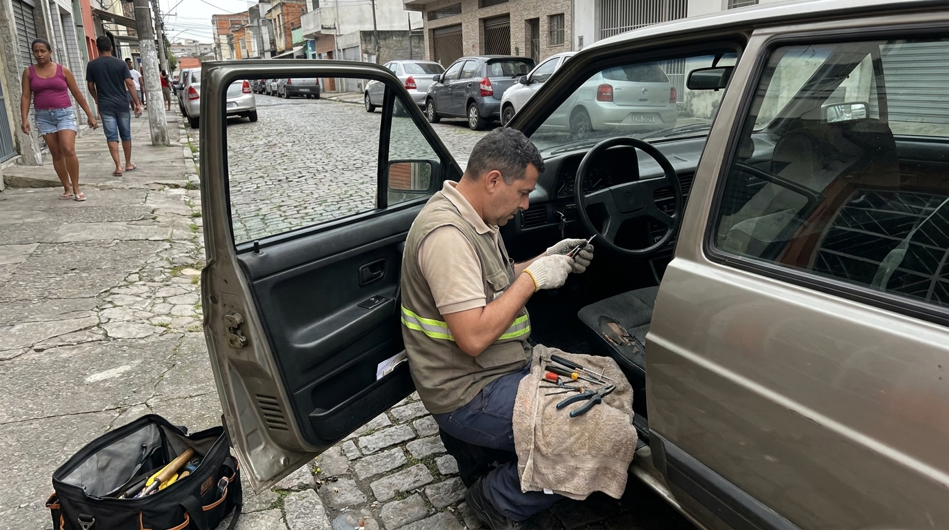 Reparo da Fechadura Afetada em Maringá‑PR