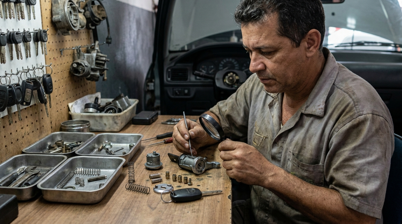 Reparo de Fechadura Automotiva em Maringá‑PR