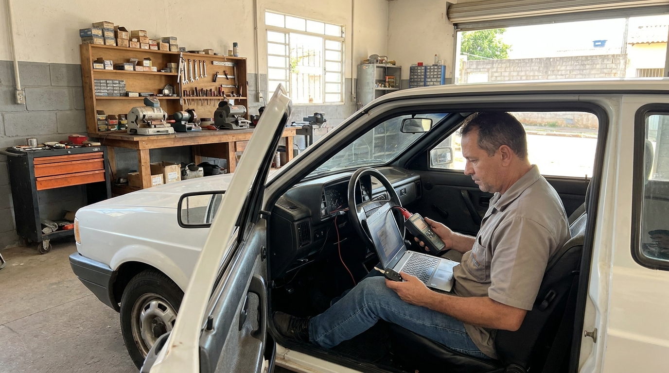 Reparo de Sistema Antifurto em Maringá‑PR